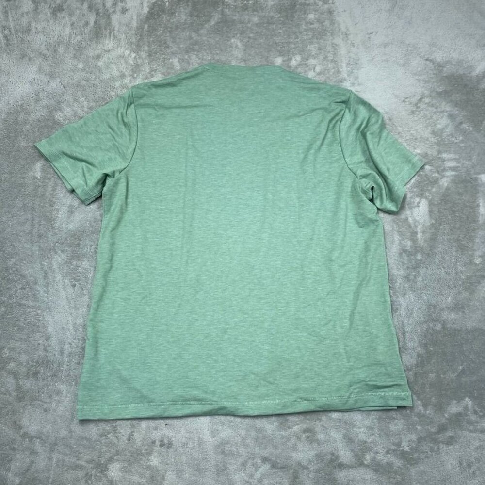 Lands End Mens Green XL T-Shirt Recycled Polyester Blend a0093 - Picture 7 of 8